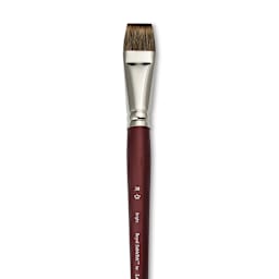 Royal & Langnickel SableTek Brush - Bright, Short Handle, Size 30