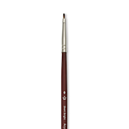 Royal & Langnickel SableTek Brush - Short Bright, Short Handle, Size 0