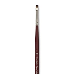 Royal & Langnickel SableTek Brush - Short Bright, Short Handle, Size 2