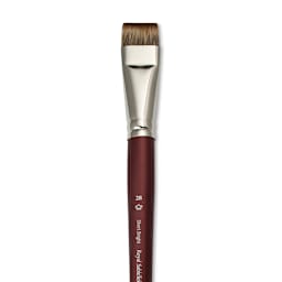 Royal & Langnickel SableTek Brush - Short Bright, Short Handle, Size 28