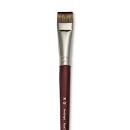 Royal & Langnickel SableTek Brush - Short Bright, Short Handle, Size 30