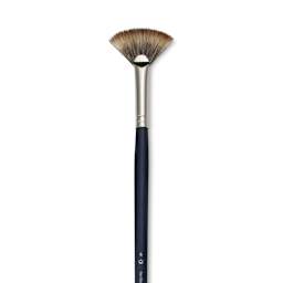 Royal & Langnickel SableTek Brush - Fan Blender, Long Handle, Size 6