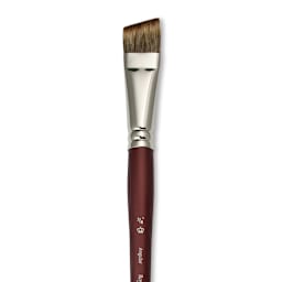 Royal & Langnickel SableTek Brush - Angular, Short Handle, 3/4"