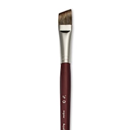Royal & Langnickel SableTek Brush - Angular, Short Handle, 5/8"