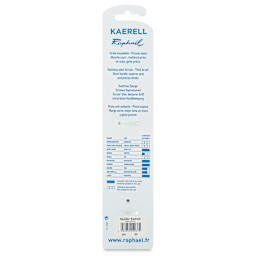 Raphael Kaerell Brush - Mixed Media Flat, Size 50, back of the packaging