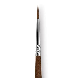 Escoda Versatil Brush - Pointed Round, Size 2, Long Handle close up