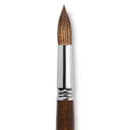 Escoda Versatil Brush - Pointed Round, Size 20, Long Handle close up