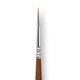Escoda Versatil Brush - Filbert, Size 0, Long Handle close up