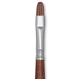 Escoda Versatil Brush - Bright, Size 10, Long Handle close up