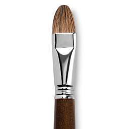 Escoda Versatil Brush - Bright, Size 20, Long Handle close up