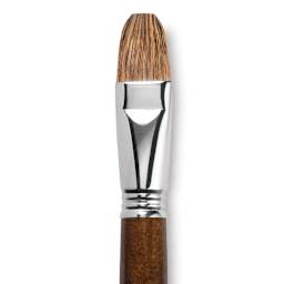 Escoda Versatil Brush - Bright, Size 22, Long Handle close up