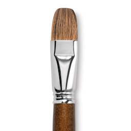 Escoda Versatil Brush - Bright, Size 24, Long Handle close up