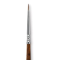 Escoda Versatil Brush - Pointed Round, Size 3/0, Long Handle close up