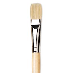 Da Vinci Chuneo Synthetic Hog Bristle Brush - Bright, Size 24 (Close-up)