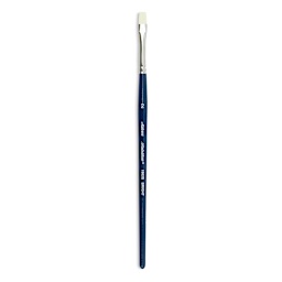 Silver Brush Bristlon Stiff White Synthetic Brush - Bright, Size 2, Short Handle
