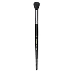Silver Brush Black Goat Silver Mop Brush - Round, Size 10, Short Handle (full length)