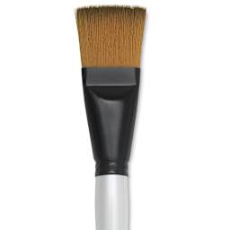 Simply Simmons XL Soft Synthetic Brush - Flat, Size 30 close up