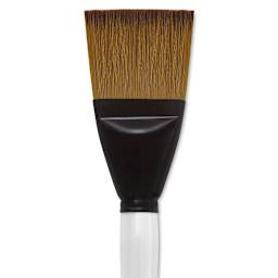 Simply Simmons XL Soft Synthetic Brush - Flat, Size 70 close up