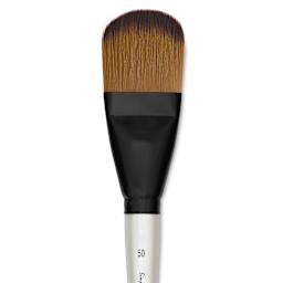 Simply Simmons XL Soft Synthetic Brush - Filbert, Size 50 close up