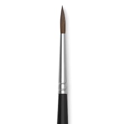 Da Vinci Red Sable Series 36 Watercolor Brush - Round, Size 4 close up