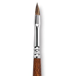 Escoda Versatil Brush - Filbert, Size 4, Short Handle close up