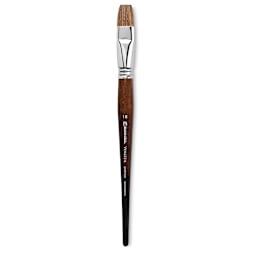 Escoda Versatil Brush - Bright, Size 18, Short Handle