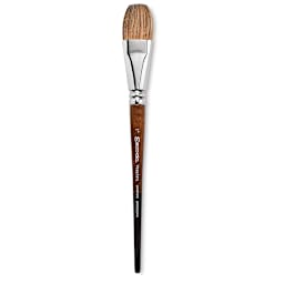 Escoda Versatil Brush - Flat Wash, Size 1", Short Handle