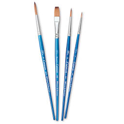 Winsor & Newton Cotman Watercolor Brush Set - Set B, Set of 4, Short Handle