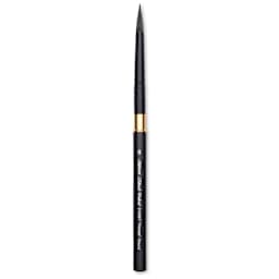 Silver Brush Black Velvet Voyage Brush - Travel Round, Size 8