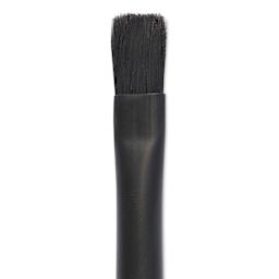 Silver Brush Black Velvet Voyage Brush - Travel Flat, 3/16", close-up
