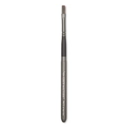 Richeson Grey Matters Pocket Brushes - Single Flat brush open and upright