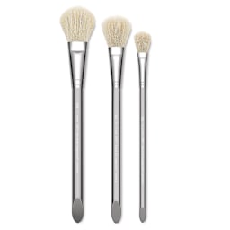 Royal & Langnickel Zen Natural Goat Hair Brushes - White Goat (full length)