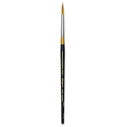 Kingart Original Gold Brush - Ultra Round, Size 6, Short Handle