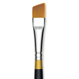 Kingart Original Gold Brush - Angular Shader, 1/2'', Short Hande (close-up)