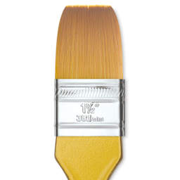 Kingart Original Gold Brushes - Closeup of tip of Sky Wash Brush