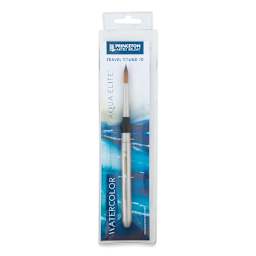 Princeton Aqua Elite Series 4850 Synthetic Brush - Travel Round, Size 10 (front of package)