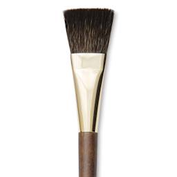 Isabey Vintage Siberian Blue Squirrel Brush - Flat, Size 8