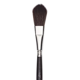 Escoda Último Synthetic Squirrel Brush - Oval Mop, Size 1/2" (close-up)
