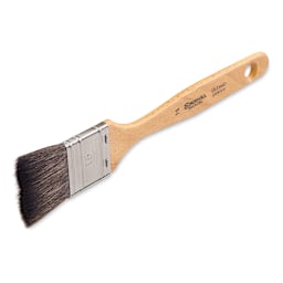 Escoda Último Synthetic Squirrel Brush -  Mottler, Size 15 (side view)