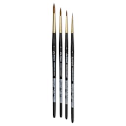 Da Vinci Harbin Kolinsky Brushes - Round, Set of 4