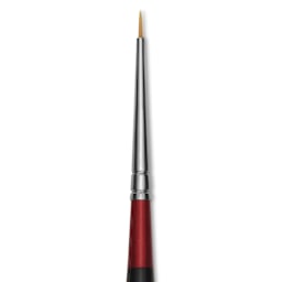 Da Vinci Micro Nova Synthetic Brush - Round, Short Handle, Size 5/0, close-up