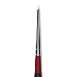 Da Vinci Micro Nova Synthetic Brush - Round, Short Handle, Size 15/0, close-up