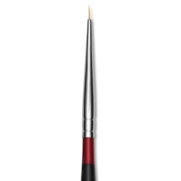 Da Vinci Micro Nova Synthetic Brush - Round, Short Handle, Size 20/0, close-up