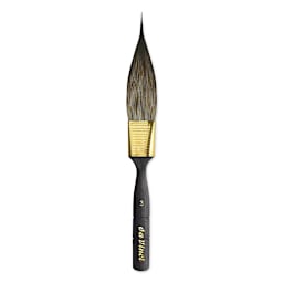 Da Vinci Casaneo Synthetic Squirrel Watercolor Brush - Double Edged Striper, Size 3, Short Handle