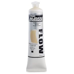 Matisse Flow Acrylic Paint - Unbleached Titanium, 75 ml