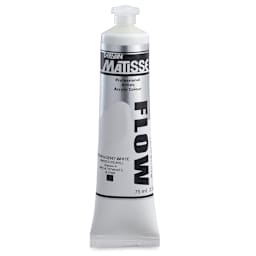 Matisse Flow Acrylic Paint - Iridescent White, 75 ml