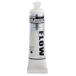 Matisse Flow Acrylic Paint - Antique White, 75 ml