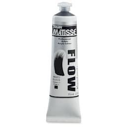 Matisse Flow Acrylic Paint - Mars Black, 75 ml