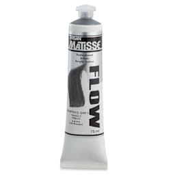 Matisse Flow Acrylic Paint - Graphite Grey, 75 ml