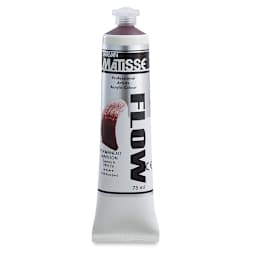 Matisse Flow Acrylic Paint - Permanent Maroon, 75 ml